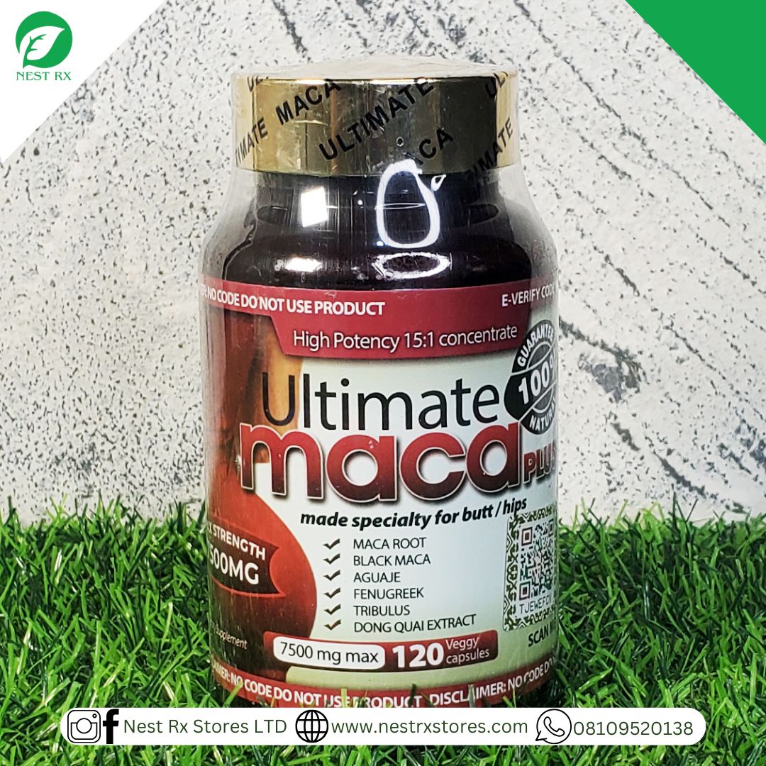 ULTIMATE MACA PLUS 7500MG (AGUAJE, BLACK MACA,DONG QUAI EXTRACT)