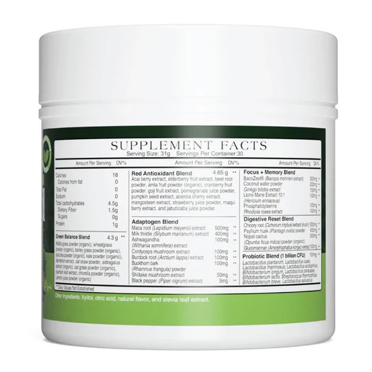 Greens & Reds SuperFood + Brain Boost